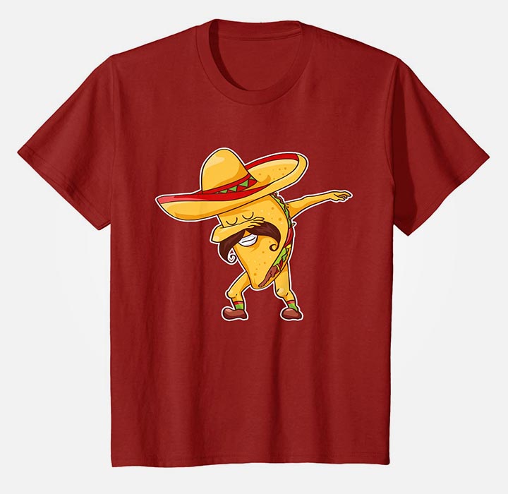 Shirt Dabbing Taco